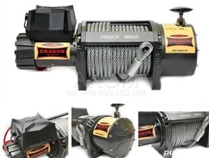 Troliu electric puternic DRAGON WINCH DWT 22000lbs(trage 9979 kg) 24V