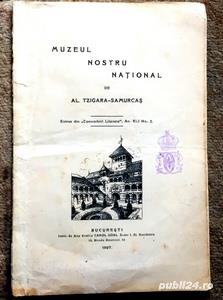 Muzeul Nostru National, Al. Tzigara Samurcas, 1907