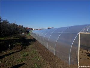 Solar metalic pentru legume si flori 24 m lungime /4 m deschidere/ 2,5 m inaltime - imagine 4