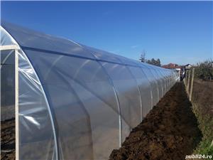 Solar metalic pentru legume si flori 24 m lungime /4 m deschidere/ 2,5 m inaltime - imagine 5