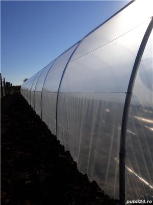 solar metalic pentru legume si flori 20 m lungime /4 m deschidere/ 2,5 m inaltime