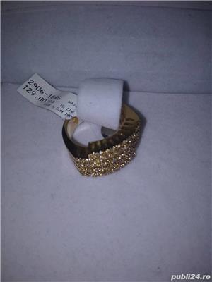 Inel Swarowsky, model deosebit, mărime mare, unisex - imagine 2