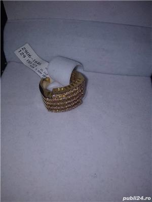 Inel Swarowsky, model deosebit, mărime mare, unisex - imagine 4