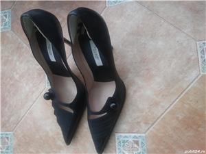 Pantofi dama Pollini Italia noi  - imagine 3