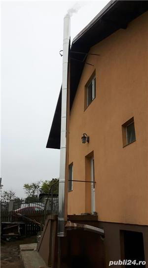 Cos de fum din inox izolat, sistem complet 150 / 200 x 5 m - imagine 3