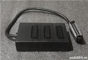 Adaptor scart tata la 3 scart mama