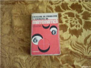 Culegeri matematica pt. admitere facultate dinainte de 1989 - imagine 3