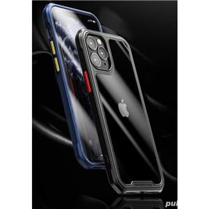 Husa+Folie sticla ecran APPLE iPhone 12 Pro Max 12 mini modele diferite premium