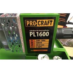 Aparat de lipit tevi ppr, ppc Procraft PL1400, 1400 W, 300  c,+ trusa - imagine 7