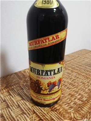 Sticla de vin cabernet sauvignon Murfatlar - 1980 - imagine 2