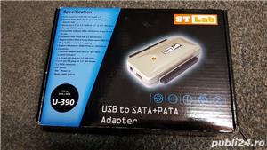 Adaptor usb-sata+pata st-lab u-390