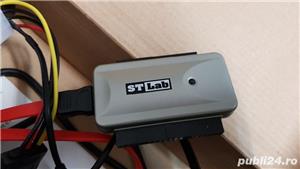 Adaptor usb-sata+pata st-lab u-390 - imagine 2