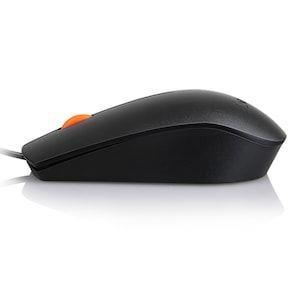 Mouse optic Lenovo 300 USB cu fir, negru - imagine 3
