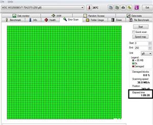 Hard Disk Sata 2,5" HDD-250 Gb Western WD2500BEVT-75A23T0 Full testat (testat lent) - imagine 4