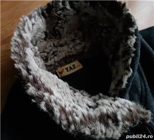 Bluza cu guler blanita - M  - imagine 2