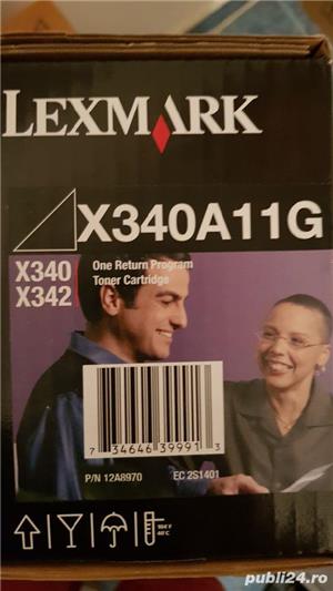 Lexmark X340A11G - Toner, Black (Negru) - imagine 2