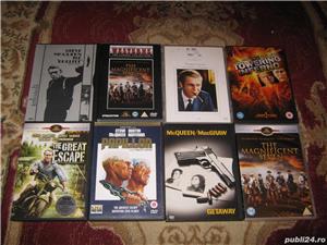Steve mcqueen,7 filme rare,originale,dvd,cei 7 magnifici,afacerea thomas crown,papillon,getaway