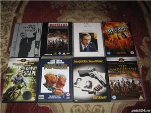 Steve mcqueen,7 filme rare,originale,dvd,cei 7 magnifici,afacerea thomas crown,papillon,getaway - imagine 2