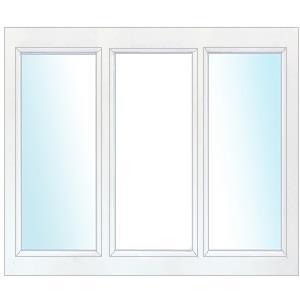 Vand ferestre PVC -3 canate fixe
