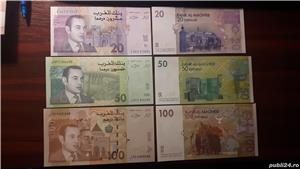 Colectionar, vand bancnote din Maroc