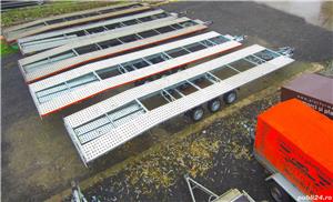 Inchiriez trailer platforma transport auto remorca 4m5m6m8m inchirieri slep trailere remorci - imagine 6