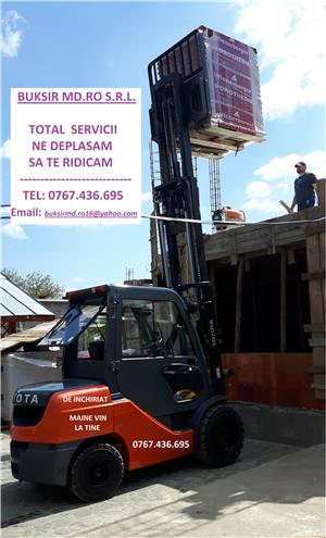 Inchiriez stivuitor cu operator Bucuresti Ilfov, inclus transport stivuitor - imagine 3