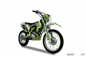 Moto Cross BEMI 250cc Dirtbike ALFA A7 - imagine 2