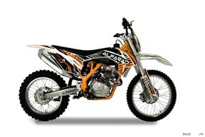 Moto Cross BEMI 250cc Dirtbike ALFA A7 - imagine 3