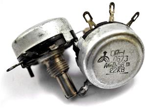 Potentiometru radio magnetofon pick-up Kashtan , Majak , Kometa , Unitra , Tesla