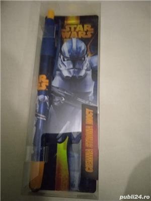 Stylus pen(cu pix)design elegant Star Wars,multicolor,Stormtroper,nou. - imagine 6