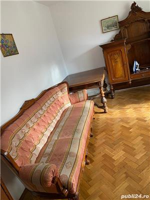 Vind sufragerie lemn masiv, antica, pentru cunoscatori si pasionati de obiecte unice - imagine 5