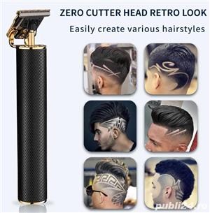 Aparat de tuns pe acumulator Contur Trimmer Hair Styling Profesional, Black Snake