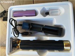 Aparat de tuns pe acumulator Contur Trimmer Hair Styling Profesional, Black Snake - imagine 2