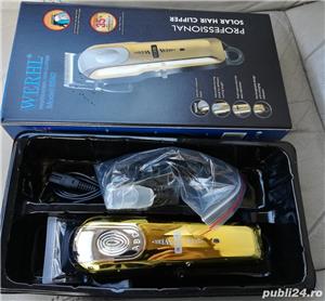 Aparat profesional de tuns parul - masina de tuns pe acumula - imagine 3