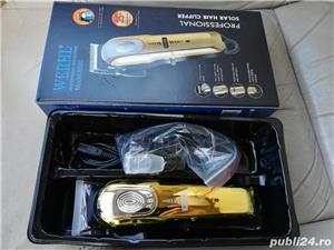 Aparat profesional de tuns parul - masina de tuns pe acumula - imagine 5