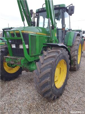 Tractor John Deere 7710, an 2000, AC, 170 CP, 4x4 + încărcator JD 740A. IMPORT - Decembrie 2020 - imagine 9