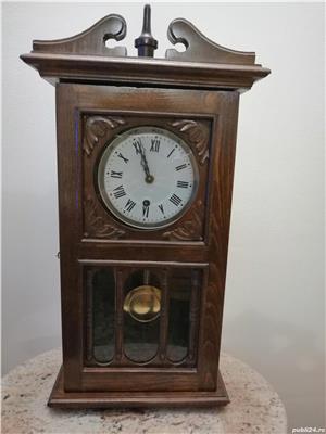 Vând ceas de perete cu pendula în stare excelenta, foarte bine întreținut și funcțional.  - imagine 4