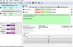 VINTAGE Hard Disk IDE 3,5" HDD-40 Gb Western WD400BB-00FRS0 - imagine 3