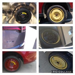 Roata rezerva toyota honda mazda nissan kia mitsubishi duster renault 5X114.3 r16 r17 r18 r19 - imagine 5