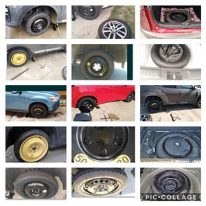 Roata rezerva toyota honda mazda nissan kia mitsubishi duster renault 5X114.3 r16 r17 r18 r19 - imagine 9