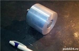 Rola  Ghidare Banda + Ax _ Polizor cu Banda _ Belt Grinder - imagine 2