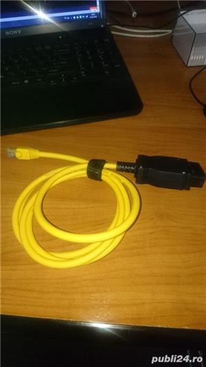 Cablu Enet pentru diagnoza si codare BMW seriile F,G,I - imagine 2