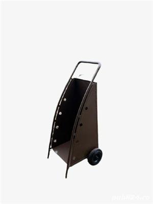 carucior pentru transport lemne