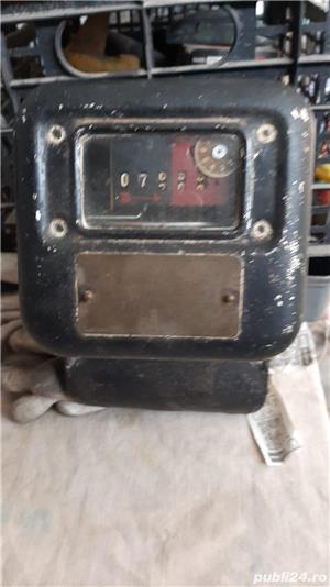 Contor pentru masurarea energiei electrice, functional,  vechi