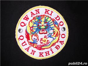 Bluza neagra pentru Qwan Ki Do, arte martiale - imagine 4