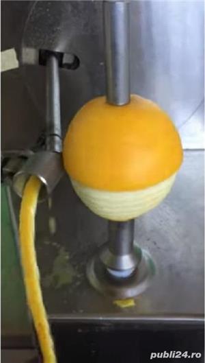 Masina decojit fructe si legume mici -portocale, mere, pere,kiwi, piersici, lamai,gutui - imagine 4