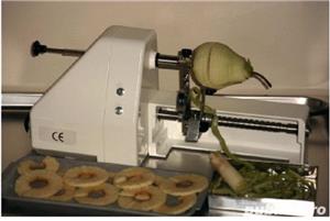 Utilaj decojit ,scos cotor si taiat in rondele-mere si pere - imagine 2