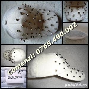 Sapca fashion lana unisex tepi metalici iarna toamna primavara 