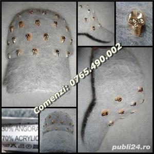 Sapca fashion lana dama barbati cranii aurii iarna toamna primavara 