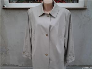 Goldix - palton pardesiu lung dama mar. 48   XL - imagine 3